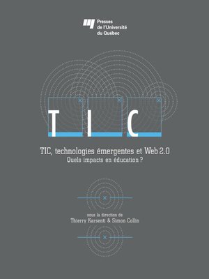 cover image of TIC, technologies émergentes et Web 2.0